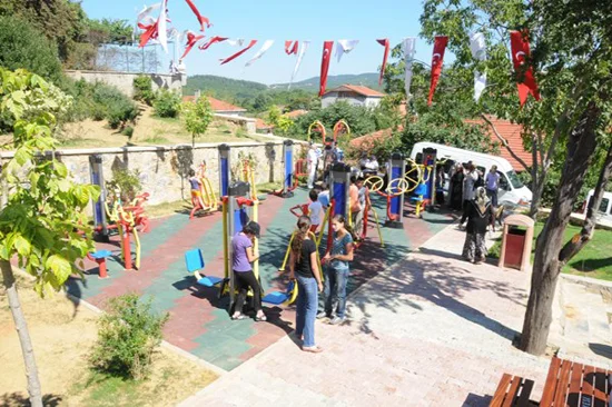 Şehit polis parkını meslektaşları açtı 1 2 19lXcjrKat