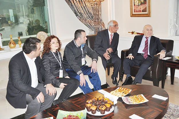 Artvinli öğrenciler, Beykoz’da İsmet Acar'ı ziyaret etti 2 acar borck fdSk7dECg