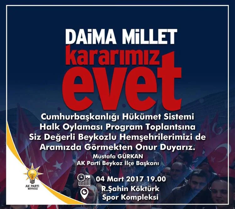 AK Parti Beykoz'da "EVET" startını veriyor... 2 ak parti 1 w81Qd6AmcX