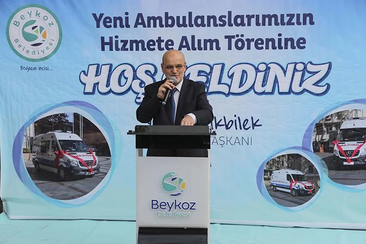 Beykoz Belediyesi’nden sağlık yatırımı 1 ambula cTKK8IvSJ8