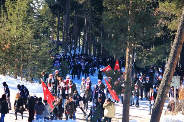 Beykoz, Sarıkamış Şehitleri için yürüdü 1 anmatorens EUlJ9X eK