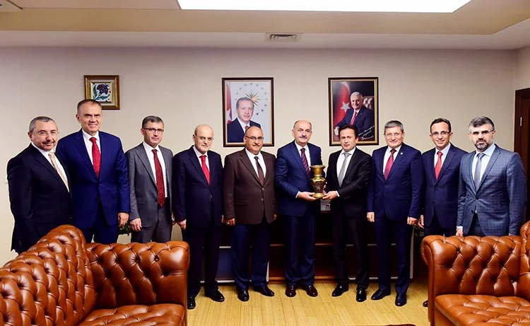 Çelikbilek Ankara’da Başbakan ve Bakanlarla görüştü 1