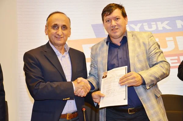 Batu'ya AK Parti’de sıcak karşılama 2 batu mans Mrxl aK1A1