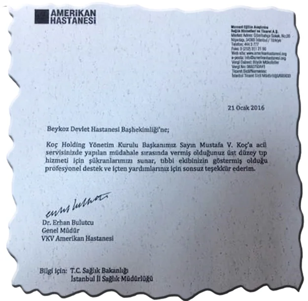 Beykoz Devlet Hastanesi'ne 'Özel' teşekkür 1 beykoz ameri 7w8Xsd Esn