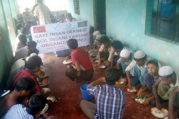 Beykoz'dan Arakan'a uzanan yardım eli 2