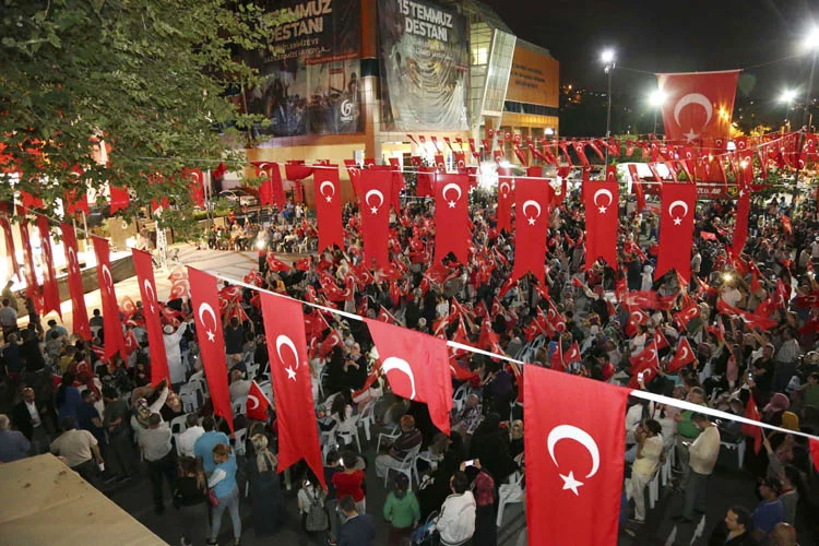 Beykoz'da Milli Birlik nöbeti başladı 3 beykoz m birlik