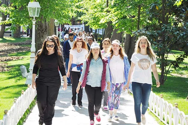 Beykoz sağlık için yürüyüşe geçti 1 beykoz saglik yuruy astn0p Sq