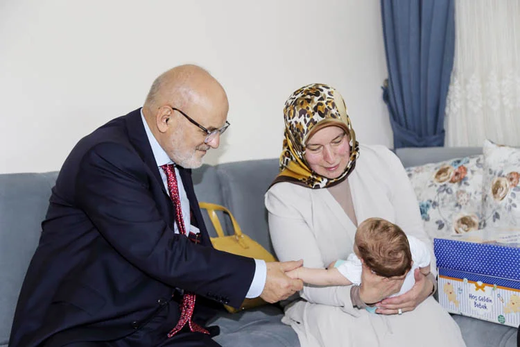 Beykoz'da 'hoş geldin bebek' ziyaretleri 2 beykozdahosgeldinbebekziyare Y seslVdDC