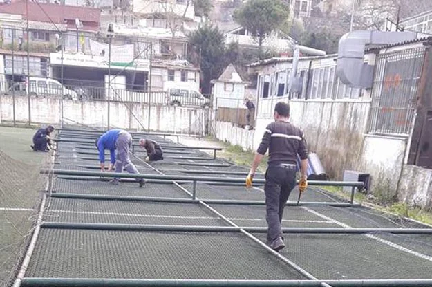 Çubukluspor tesisleri yenileniyor 1