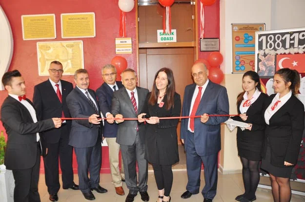 Beykoz'da Devlet ve özel sektör elele 1 cavusbasi okul revir