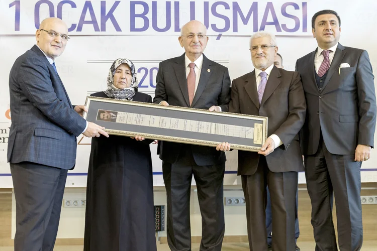 Başkan Çelikbilek, TBMM Başkanıyla bir araya geldi 5 celikbilekkahramanlabirarayageld 84CWsasSED