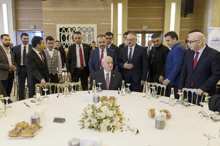 Başkan Çelikbilek, TBMM Başkanıyla bir araya geldi 1 celikbilekkahramanlabirarayageld AXGGKZ0IrJ