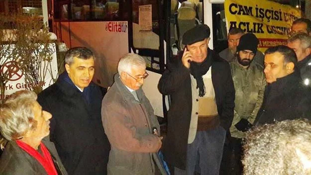 CHP Beykoz, yeniyıla Şişecam İşçileri'yle girdi 2