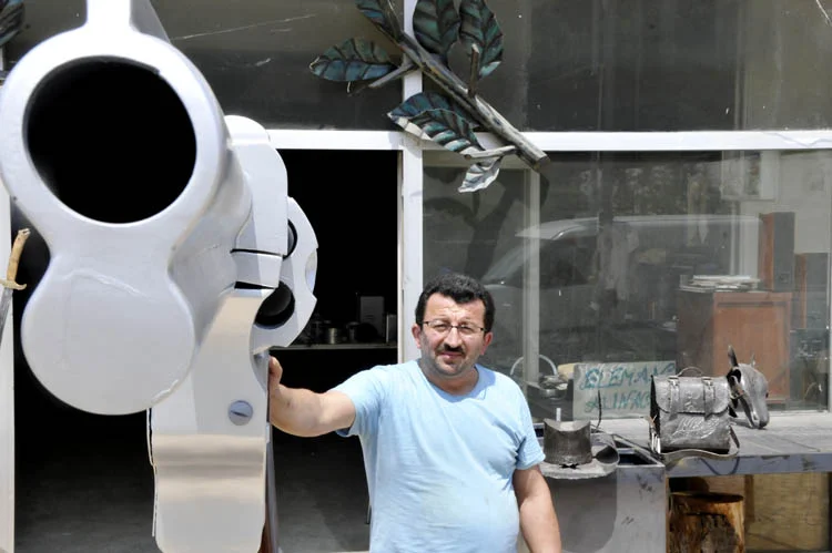 Dev silah Beykoz'da görücüye çıktı 1 devsilahbeykozdagorucuyecikti 2 7ayapGr38u