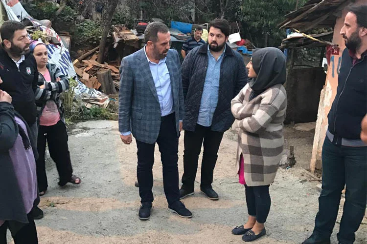 Dilmaç, Beykoz'daki sel bölgesini yerinde inceledi 1 dilmac beykoz daki sel bolgesini yerinde inceledi WkWZoPAAR