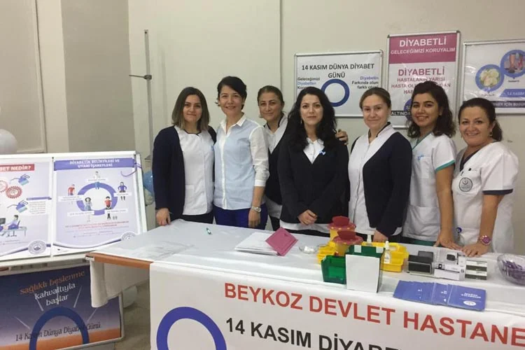 Beykoz Devlet Hastanesi’nde diyabet günü 3 diyabet 5 a3aEoudk3P