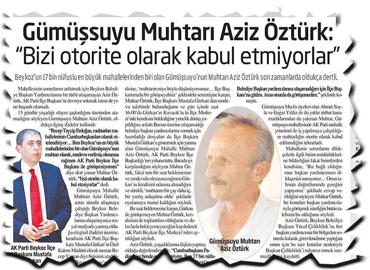 Başkan Çelikbilek Gümüşsuyu’nu ele aldı 2 dostbeykoz kupur gumusuyu uIPbAvquKY