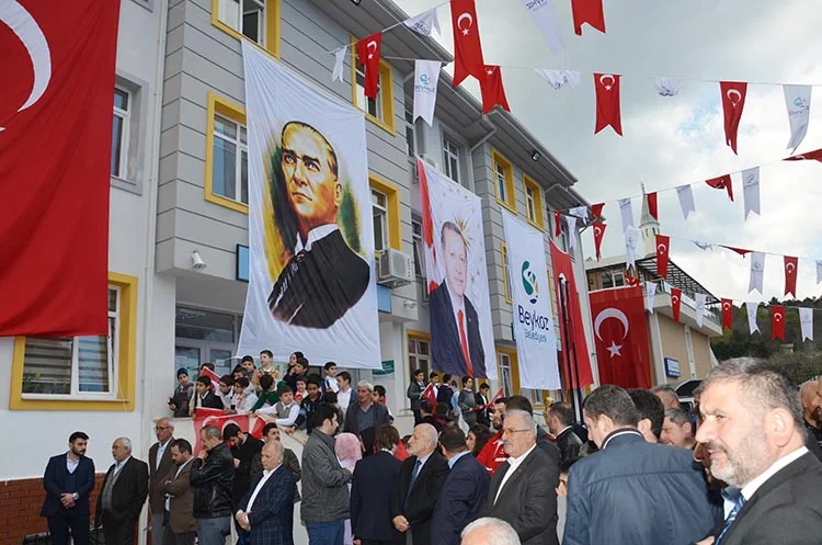 Erdoğan Beykoz’da telekonferansla açılış yaptı 2 elmali acilis