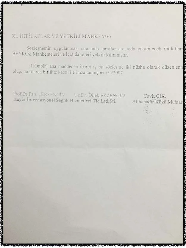 Beykoz'da görgüsüzlüğün belgesi bulundu! 11 evr E