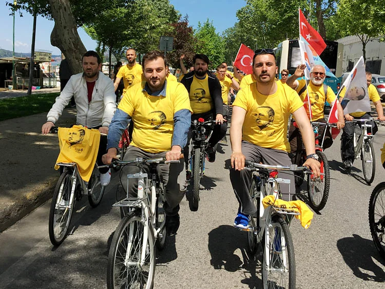 Gençler, Cumhurbaşkanı Erdoğan için pedal çevirdi 1 genclercberdoganicinpedalcevird 5uaJEzjrC5