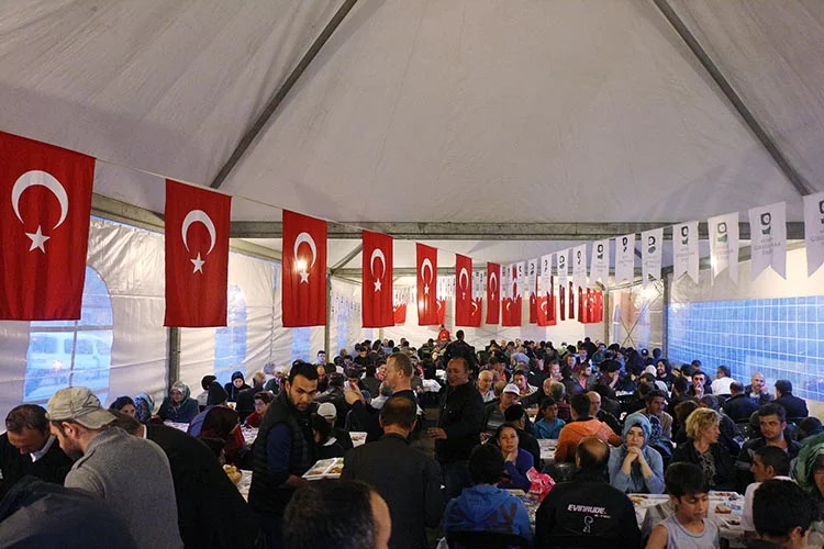 Giresunluların Beykoz'da iftar çadırı geleneği... 1