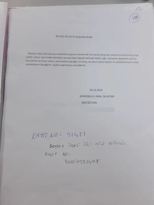 Beykoz Gümüşsuyu'nda İSKİ mağduriyeti 1 gumus iski sikint tIyQr34Gbz