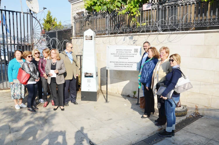 Beykoz'un Hisar'ı QR kodla tanıtılacak 2 guzelcehisar dernek 2 t0GiFjHKM0