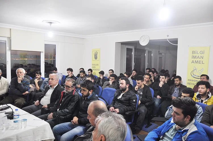 Özgür-Der Beykoz’da İslami cemaat konferansı 2 hab UECJMLPIlU