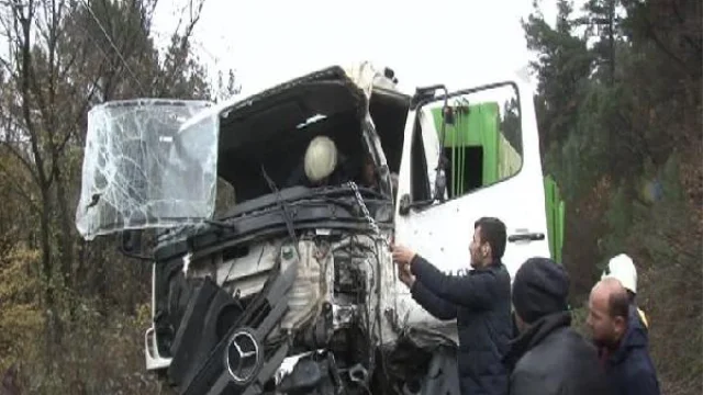 Beykoz Polonezköy yolunda kaza ucuz atlatıldı 1 hafriyat beykoz X IJH tMjP