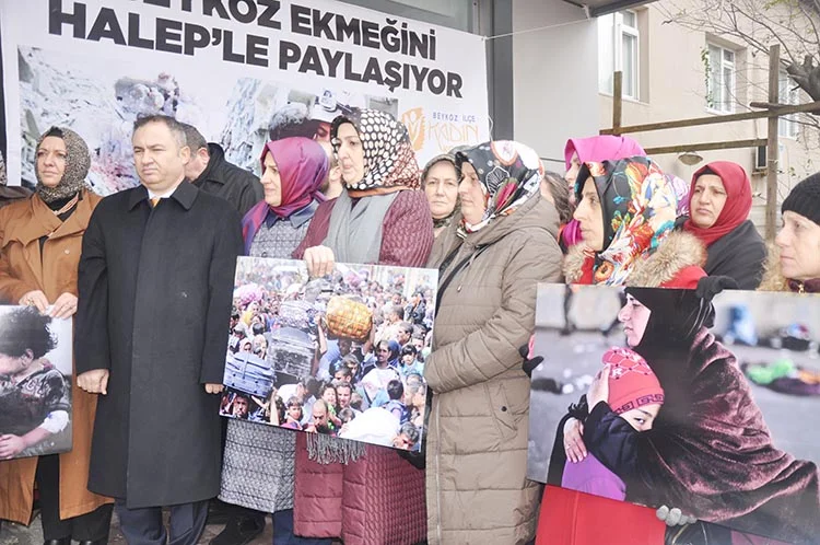 Beykoz'un kadınları ekmeğini Haleplilerle paylaştı 2
