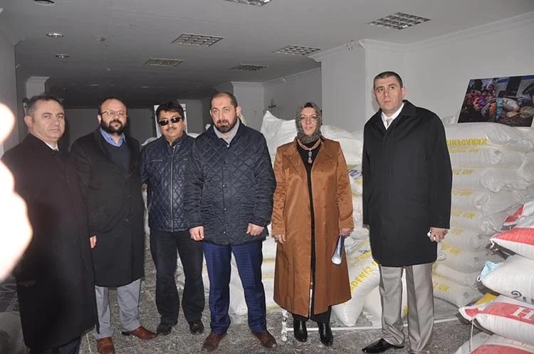 Beykoz'un kadınları ekmeğini Haleplilerle paylaştı 1 halep un 2 b4 ViWO ZR