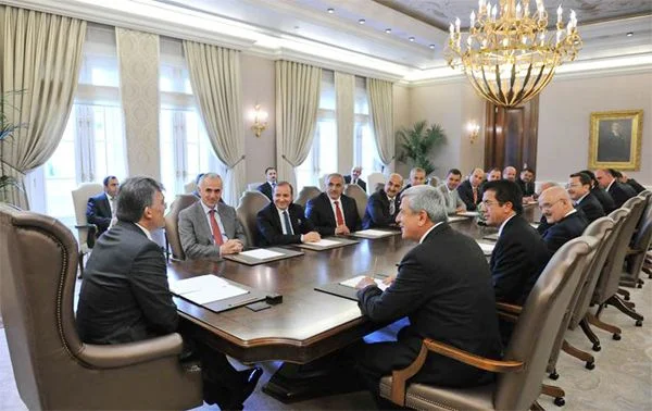 Çelikbilek Cumhurbaşkanı Gül ile görüştü 1 is 3