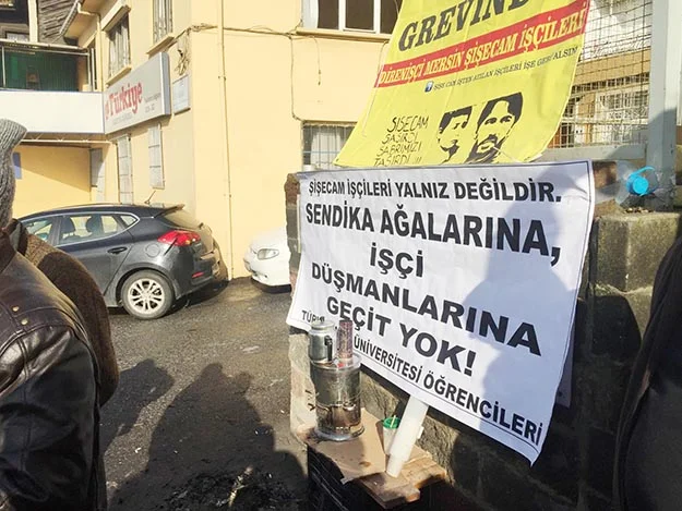 Beykoz Türk Alman öğrencilerinden işçi direnişine destek 1 is d yQrYtnLsU