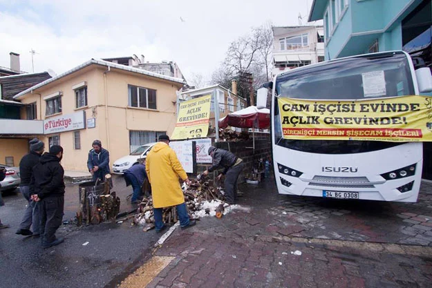 Beykoz'daki Şişe Cam işçilerine polis müdahalesi 5 isci mudahale beykoz 5 rQec6dsYKm