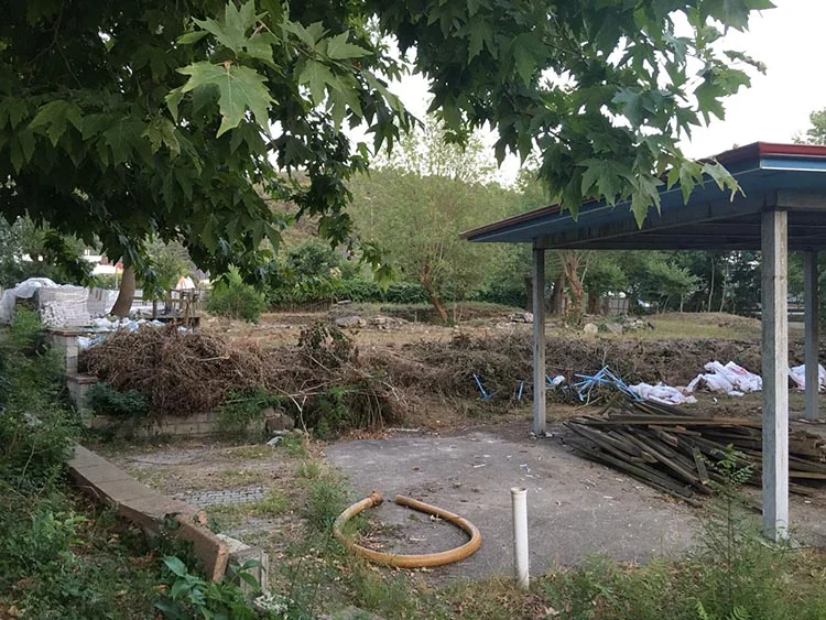 Beykoz’daki kaçak kafeterya inşaatı mühürlendi 5 kac YcqfDatuq