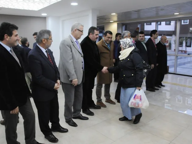 Belediye personeli kandilleşti 2