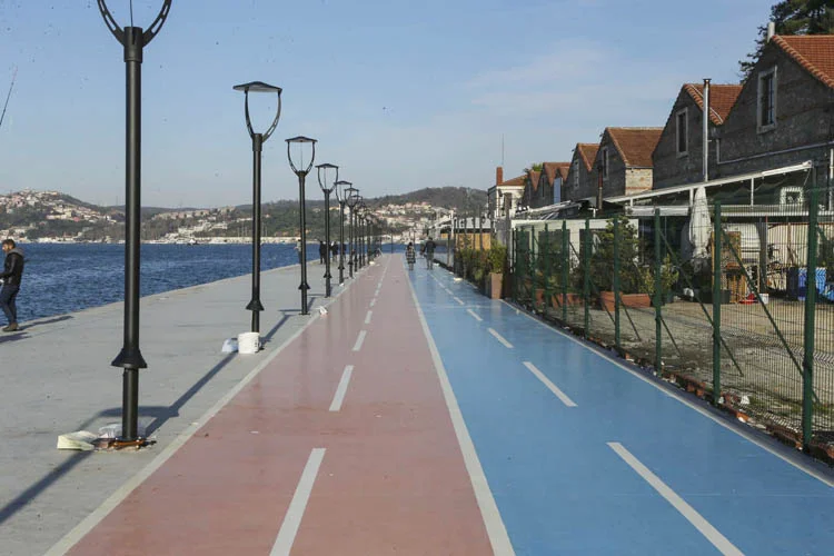 Beykoz'un yaya yolunda ikinci etap bitti 2 kanlicapasabahce 4 i54jJqVF13
