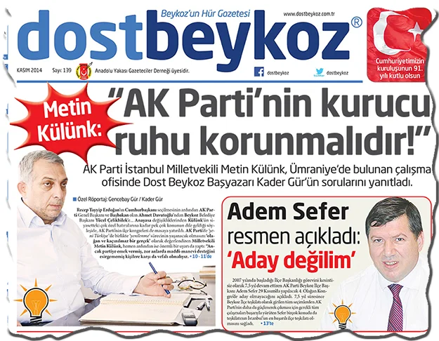 2014'te de gündemi DOST BEYKOZ belirledi! 4 kasim 2014 k Ixo9 jCzWe