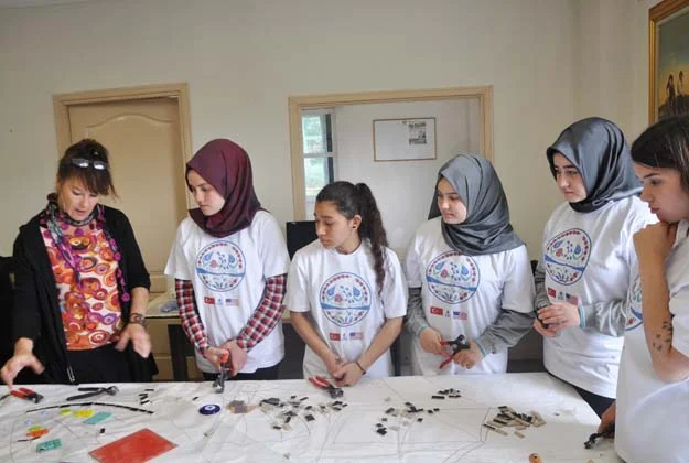 İstanbul'un 4. Köprüsü Beykoz'da 2 kasit mozaik 5 LXWQ8Bsau8