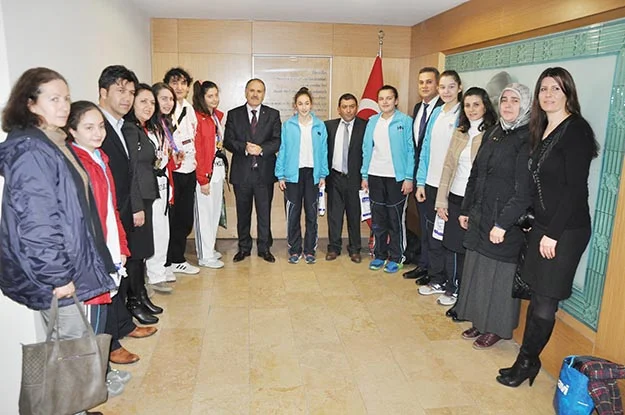 Kaymakam Katırcı'nın kabulünde Cuma bereketi 1 kaymakam subat NcXy5 prYB