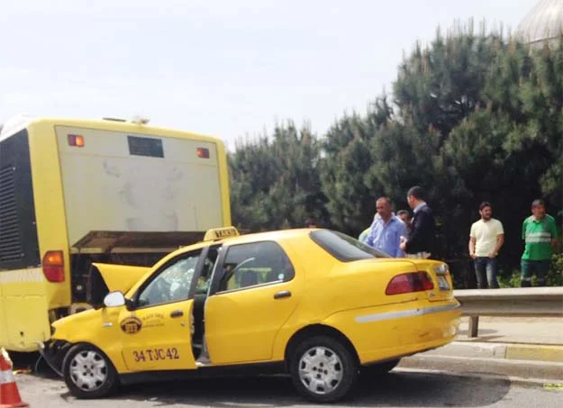 Feci kazanın görüntüleri yayınlandı 1 kaza goksu 2 Fhl KlaVDl