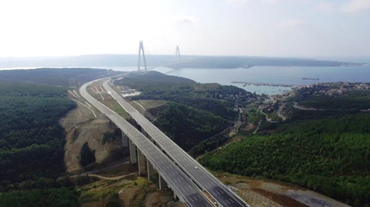 Muhteşem manzara Beykoz Anadolukavağı’ndan izlenebiliyor 15 kopru yavuzsultanselim beykoz geri sayi VDR GTXaO