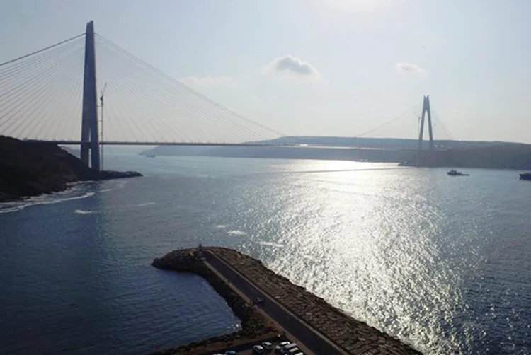 Muhteşem manzara Beykoz Anadolukavağı’ndan izlenebiliyor 19 kopru yavuzsultanselim beykoz geri sayi XU4qoaFuyD