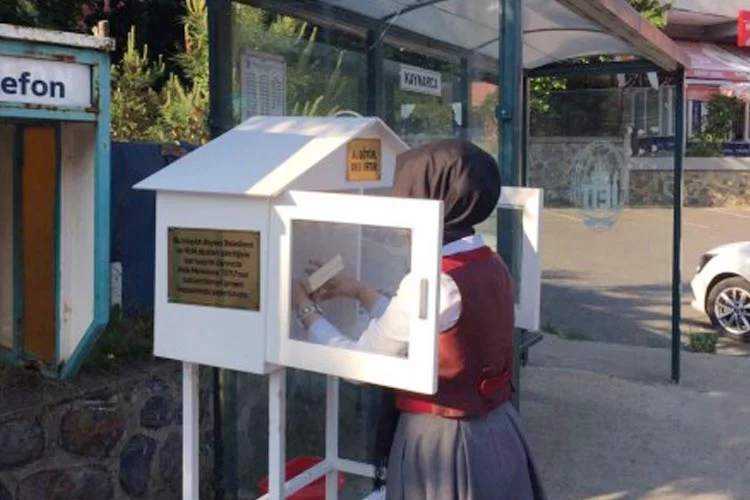 Beykoz'un köy duraklarından, "Al götür, oku getir" 1 koy kitap 3 n2aDaOwdKd