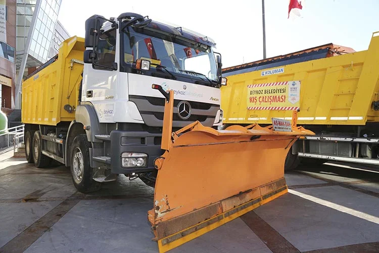Beykoz yeni iş makineleriyle kışa hazır 2 makine 4 VsnFN0 yHi