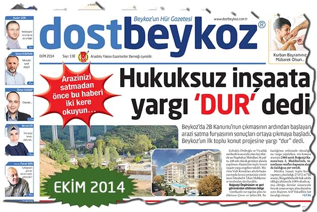 Maritza İnşaat Beykoz’da yapılaşma izni aldı mı? 1