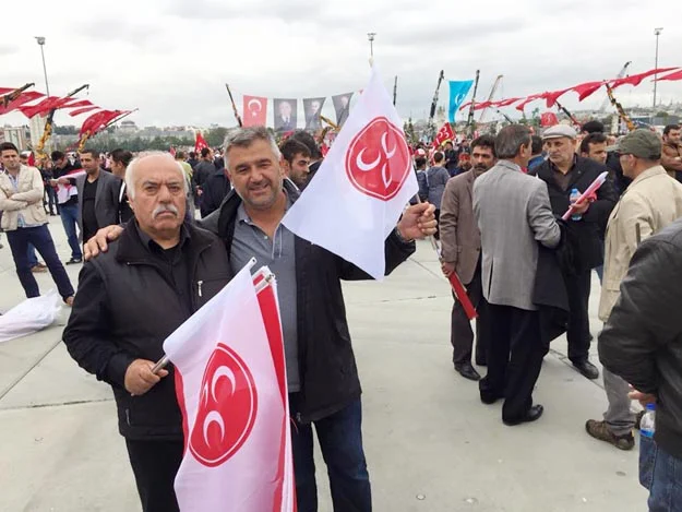 Beykozlu ülkücüler, Yenikapı'daydı 3 mhp miting d o5s6F1zcB