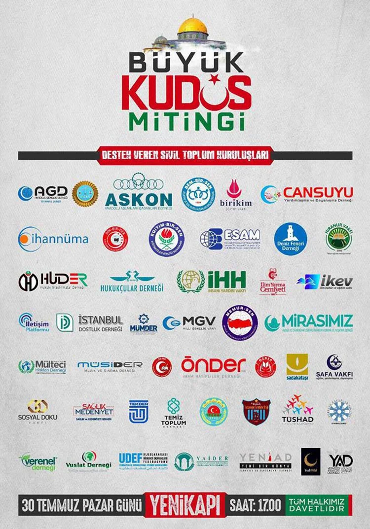 Beykoz’da Kudüs için büyük hazırlık 5 miting kud eadXVF9JjS