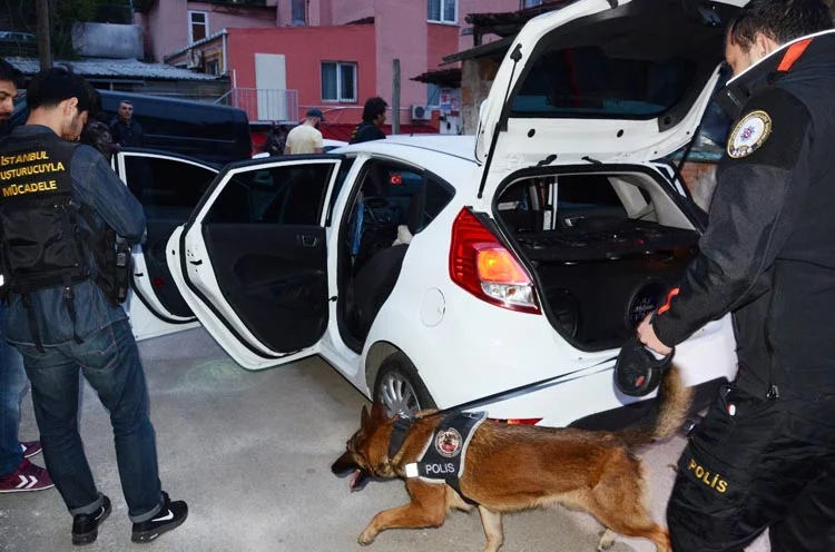 Beykoz'da şafak vakti uyuşturucu operasyonu 1 op 2 JLslnOjUzP