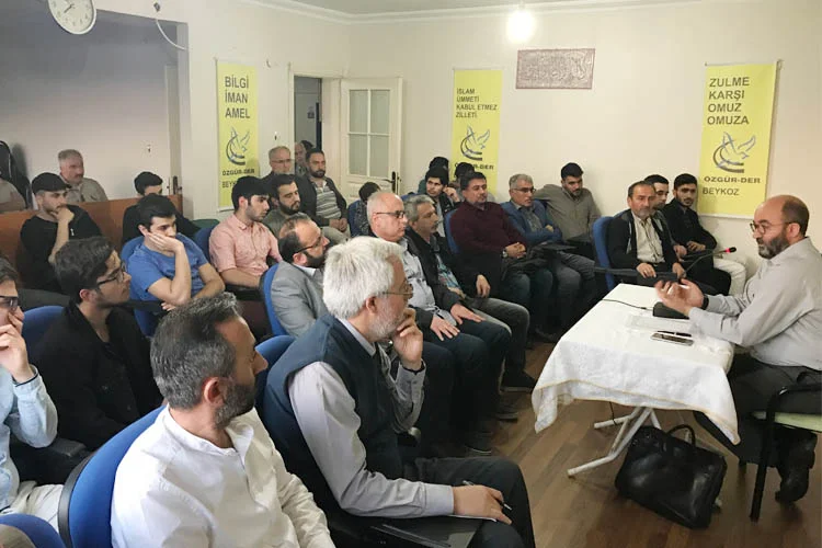 Beykoz'da Özgür-Der'in aylık semineri yapıldı 1 ozgurderaylikolagan WIZPM0grf